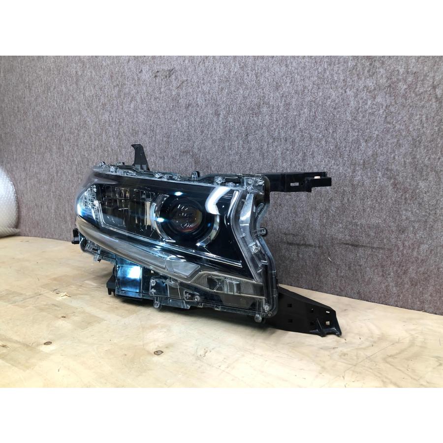 磨き済み TOYOTA ランドクルーザープラド 右 ヘッドライト GDJ150W