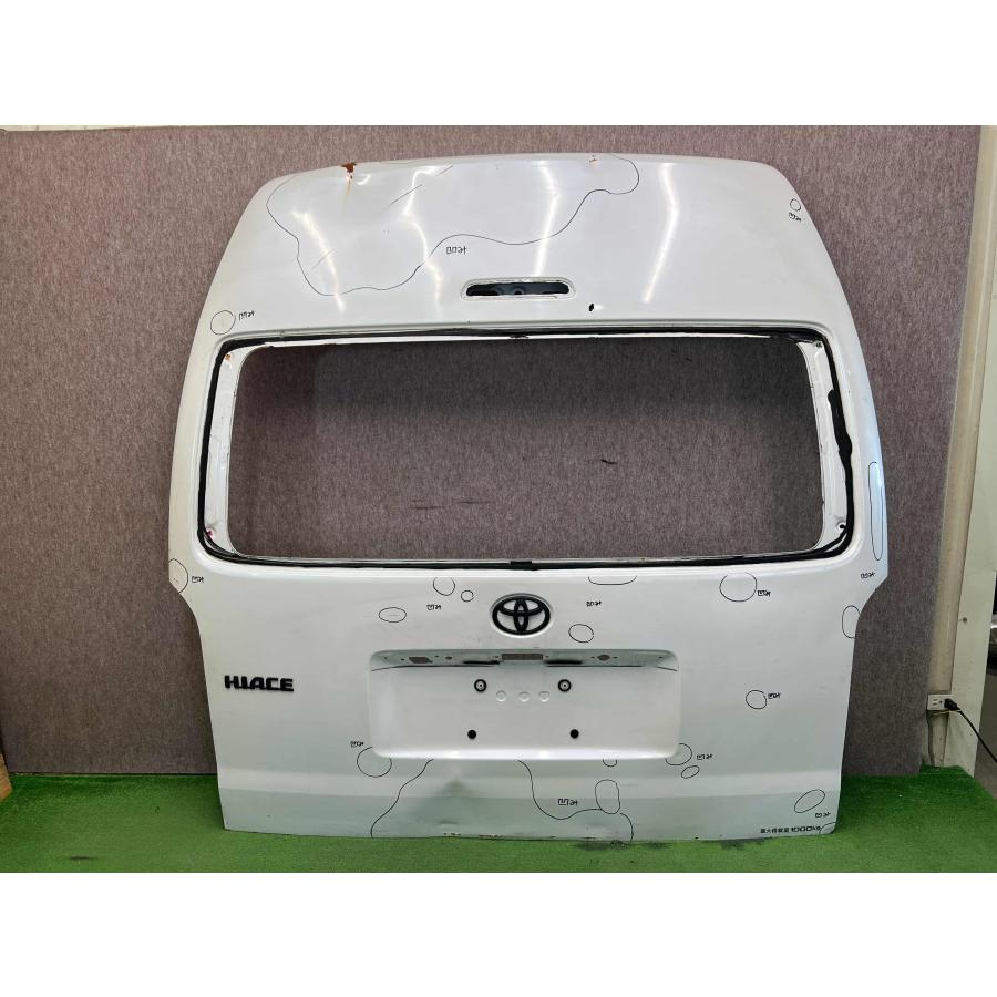 ハイエース 200系 ワイド ハイルーフ リアゲート バックドア トヨタ ハイエース ハイルーフ ワイド 200系 純正 リアゲート/バック
