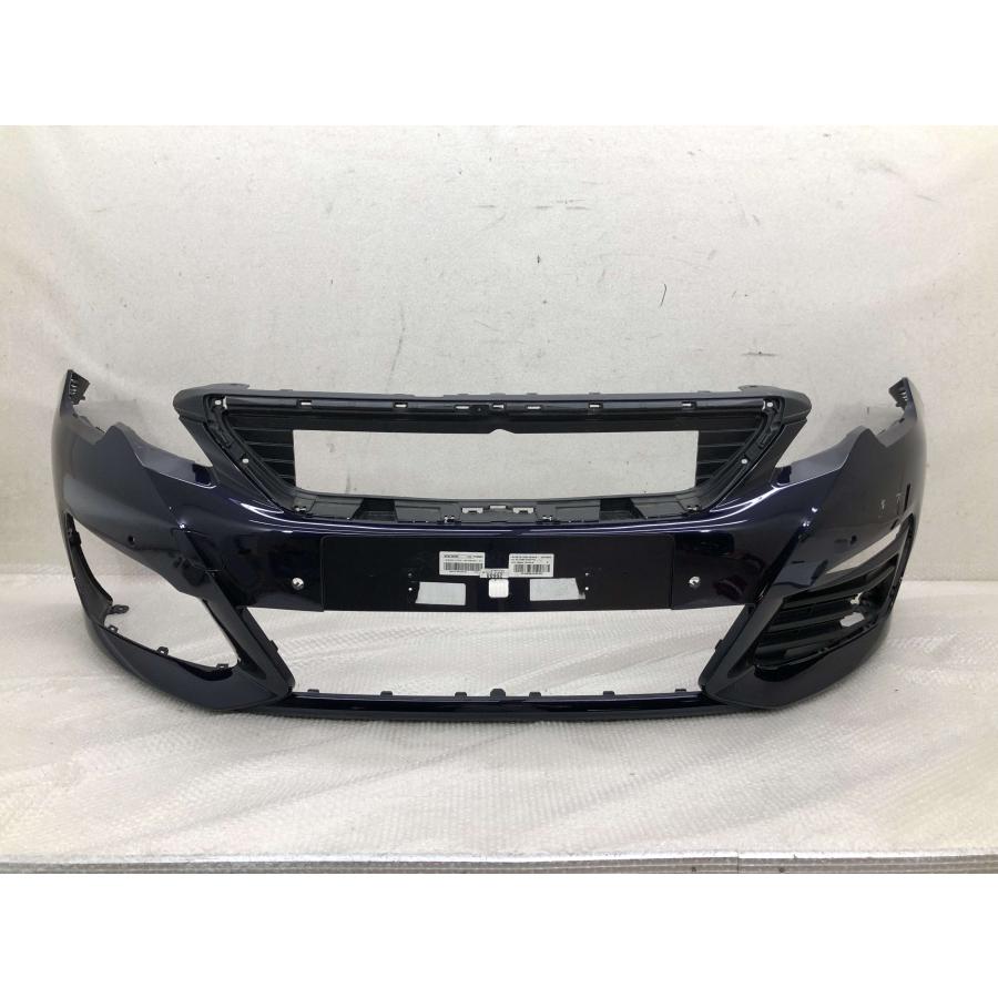 レトロ　バンパー T9 プジョー 308 後期 純正 フロントバンパー C06763-091ISM010