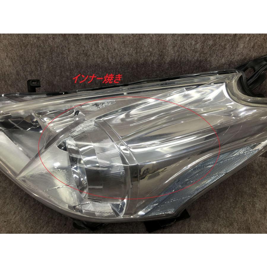 磨き済み トヨタ プリウスα ZVW40/ZVW41 前期 左ヘッドライト ハロゲン