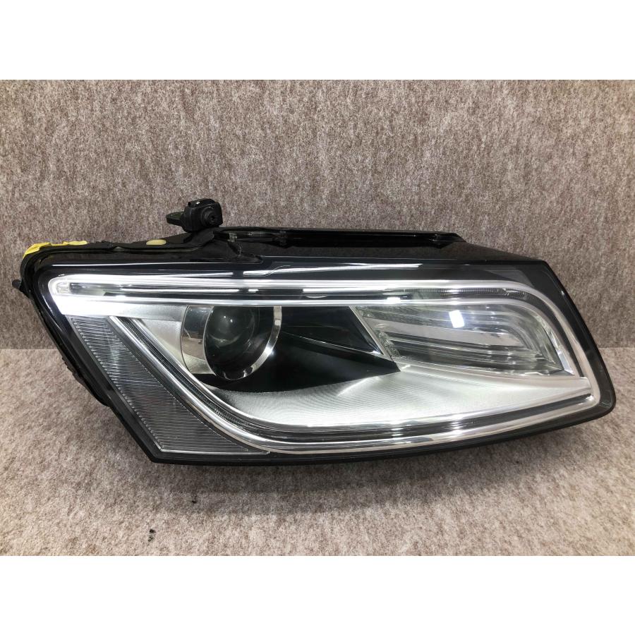 磨き済み アウディ Q5 8R 後期 右 ヘッドライト LED 8R0 941 006 D 