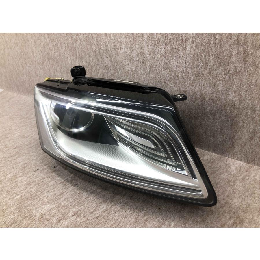 磨き済み アウディ Q5 8R 後期 右 ヘッドライト LED 8R0 941 006 D 