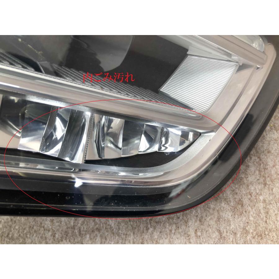Audi へっどライト　8U0 941 034 A 磨き済み アウディQ3 右ヘッドランプ 右ライト 8U0941034A 8U0 941