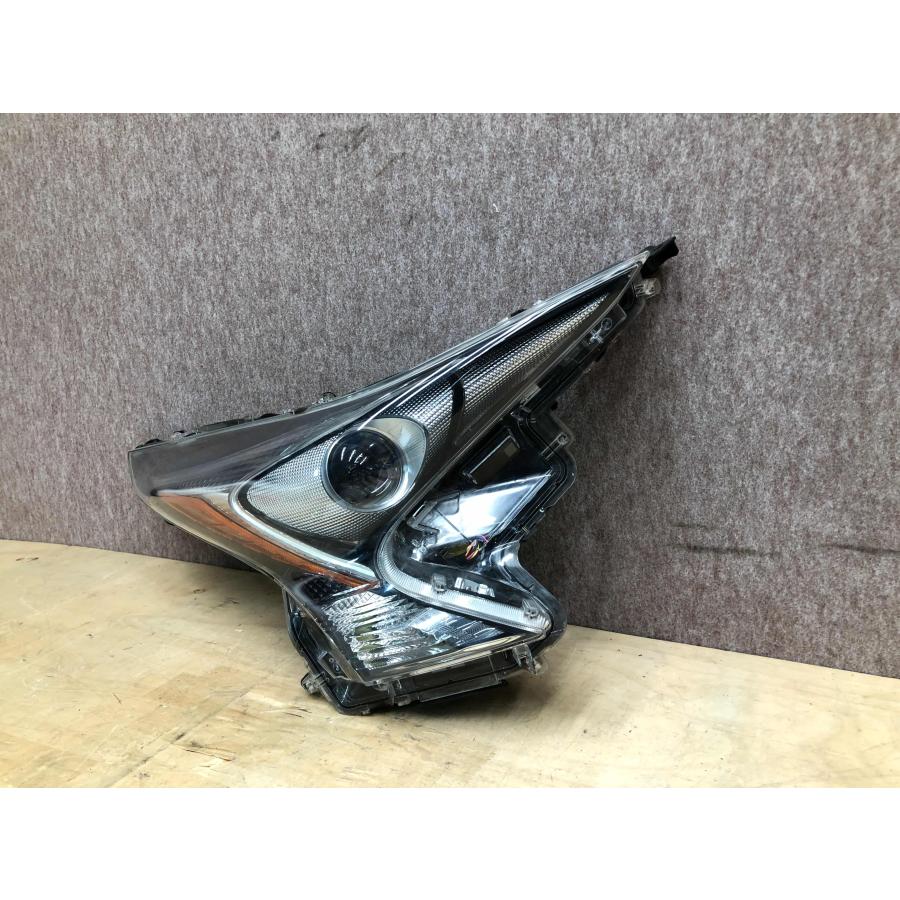 磨き済み プリウス ZVW50 ZVW51 前期 純正 右 ヘッドライト LED KOITO