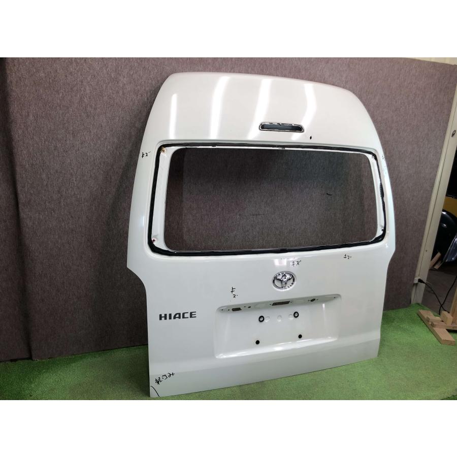 トヨタ ハイエース ハイルーフ 200 純正 リアゲート バックドア 標準