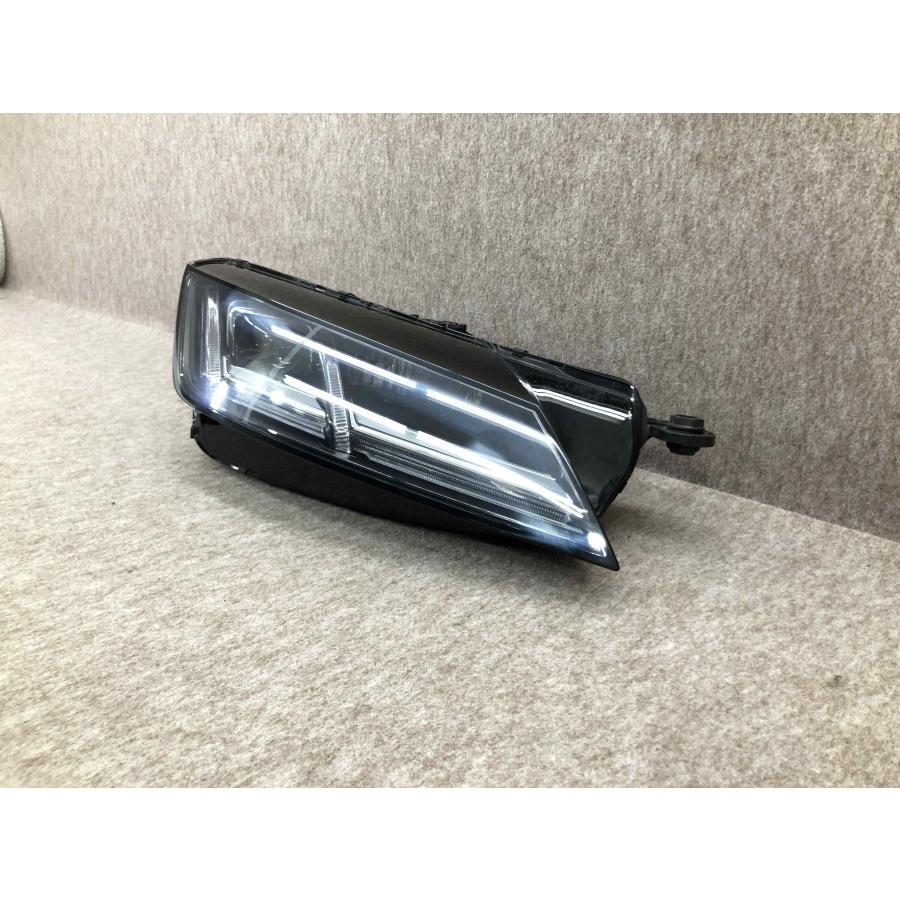 磨き済み Audi アウディ TT FVCJS ヘッドライト ランプ 右 R LED 8S0