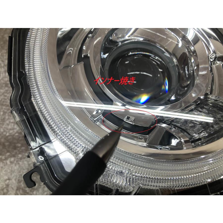 JB64Wジムニーヘッドランプ右LED 磨き済み スズキ 純正 JB64W JB74W ジムニー LED ヘッドライト ヘッド