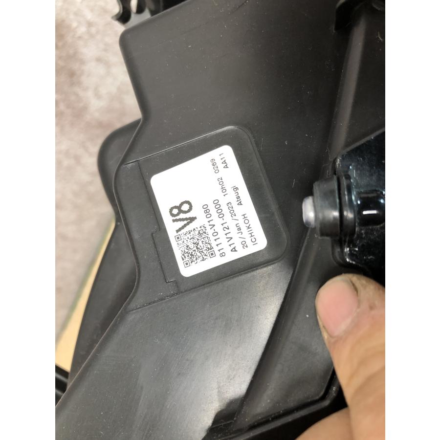 磨き済み トヨタ 3眼 LED MZRA90W ヴォクシー 右ヘッドライト ICHIKOH