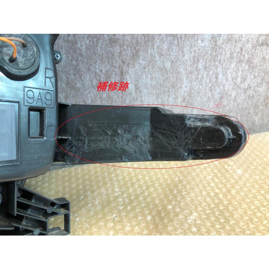磨き済み トヨタ 3眼 LED MZRA90W ヴォクシー 右ヘッドライト ICHIKOH