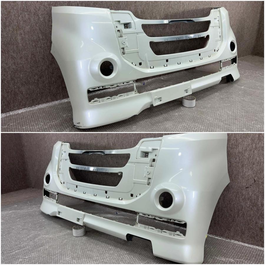スペーシア MK42S 後期 純正 フロントバンパー 71711-65R0 スズキ スペーシア MK42S/MM42S カスタムZ 後期 純正 フロントバンパー