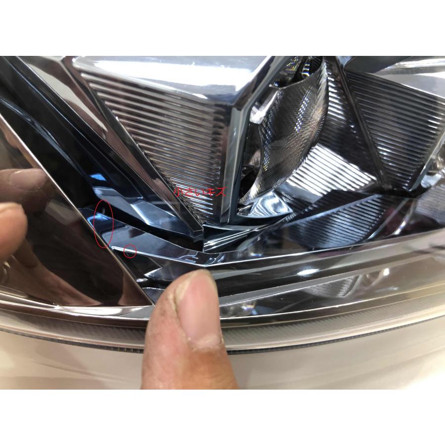 美品 ヴェルファイア AGH30W 後期 純正 LED ヘッドライト 3眼 右 81110 