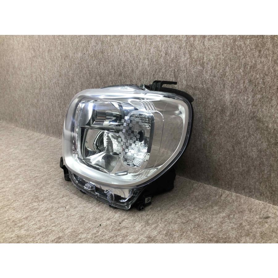 磨き済み スズキ スペーシア MK53S 左ライト/左ヘッドライト LED 純正 