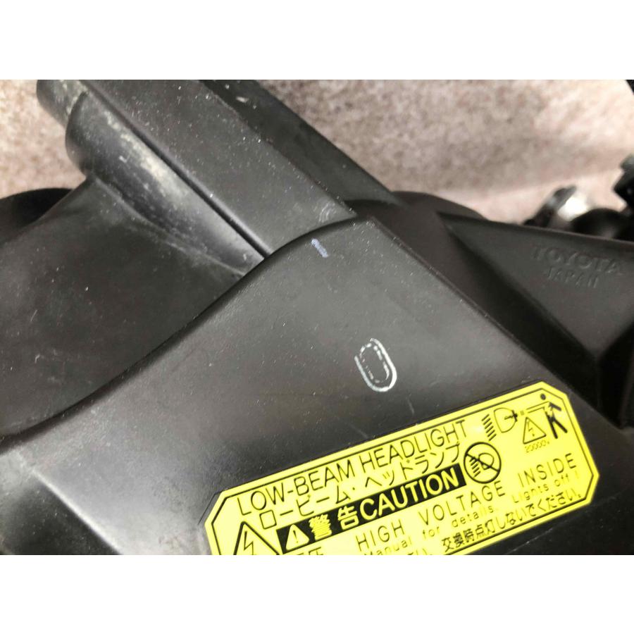 磨き済み トヨタ アルファード 350G GGH20W 前期 右ヘッドライト HID