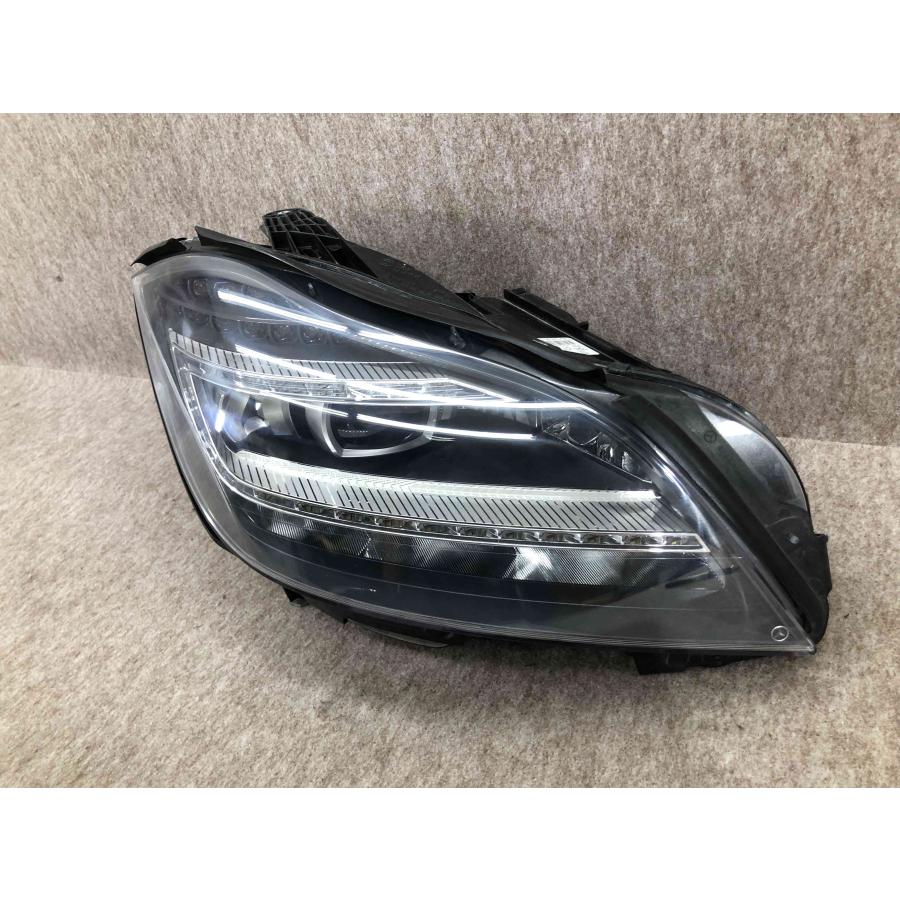 磨き済み メルセデスベンツ W218 X218 CLS350 右側 ヘッドライト LED