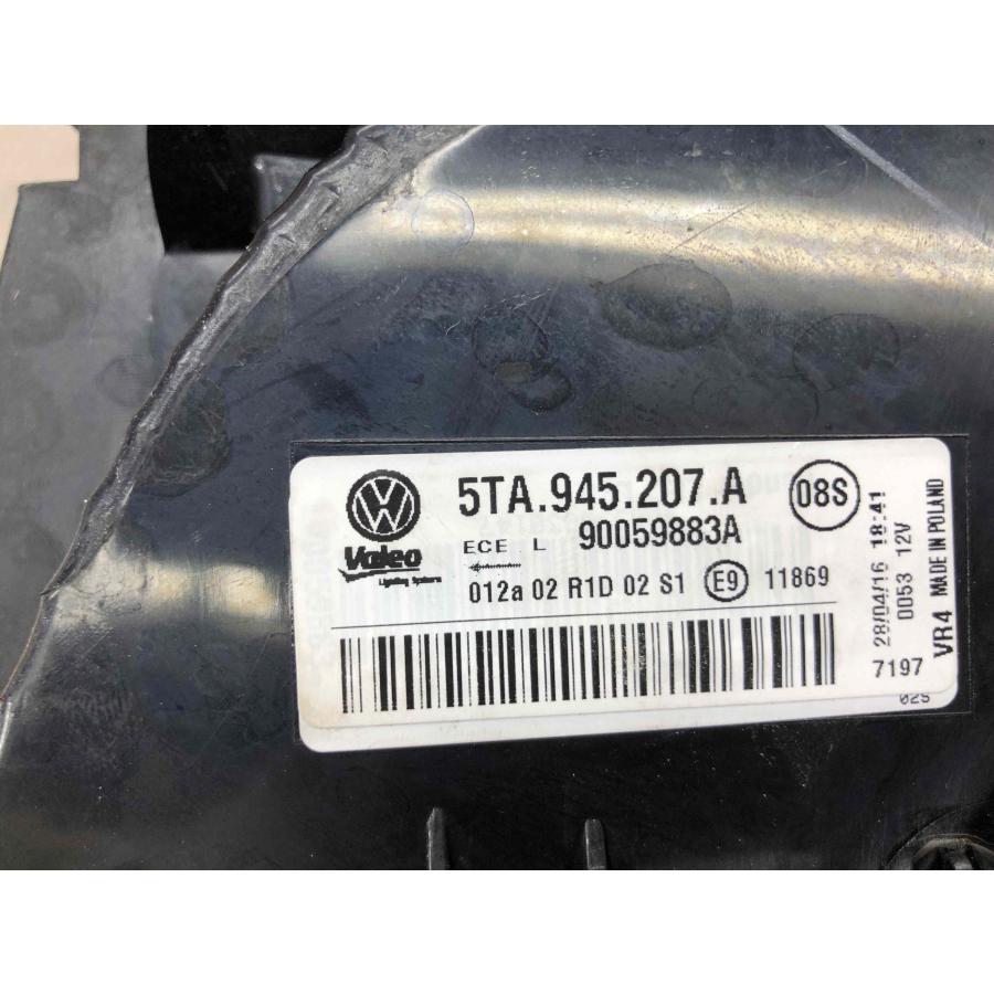 美品 磨き済み VW フォルクスワーゲン トゥーラン 1TCZD 左