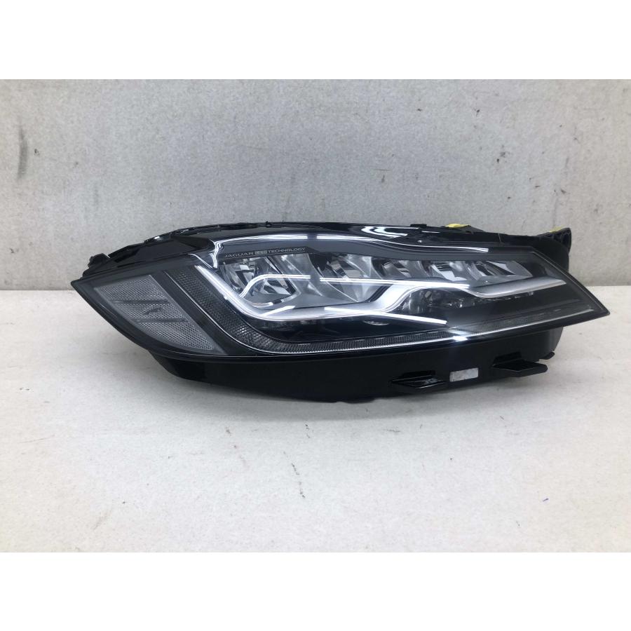 磨き済み ジャガー XF JAGUAR LEDヘッドライト右側 純正品 GX63-13W029