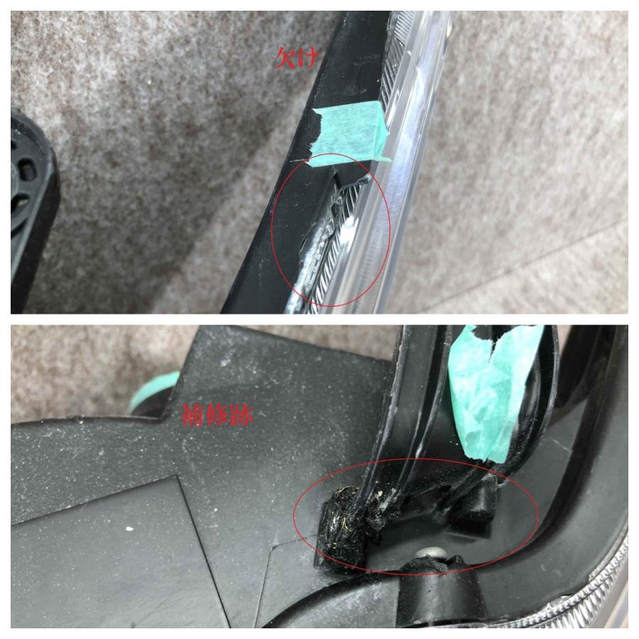 磨き済み CV1W CV2W CV4W CV5W デリカD5 左 ヘッドライト KOITO 100