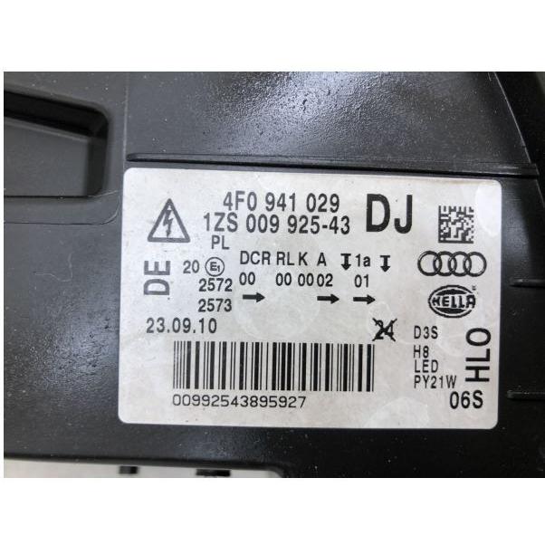 美品 磨き済み アウディ A6 4F 左 ヘッドライト 4F0 941 029 4F0941029