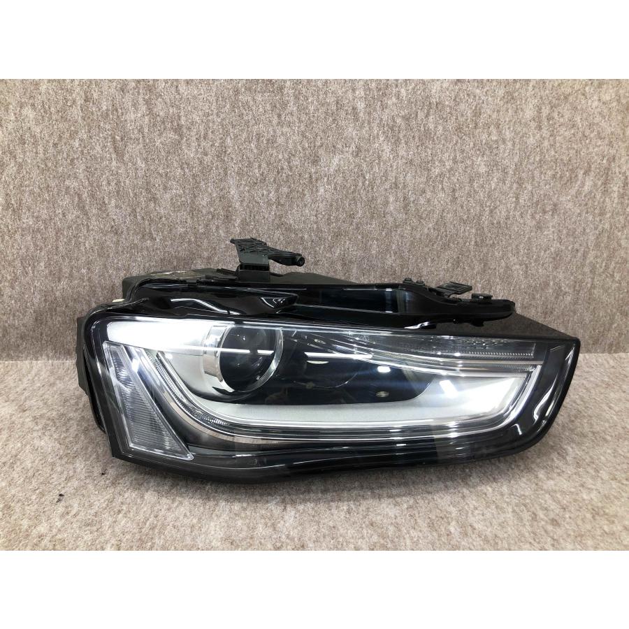 美品 磨き済み アウディ Q5 8R 後期 右 ヘッドライト LED 8R0 941 006