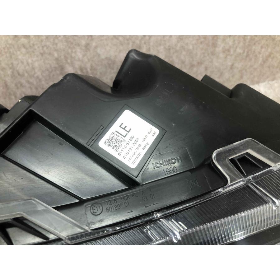磨き済み ライズ A200A 後期 純正 右 ヘッドライト LED ICHIKOH 1990