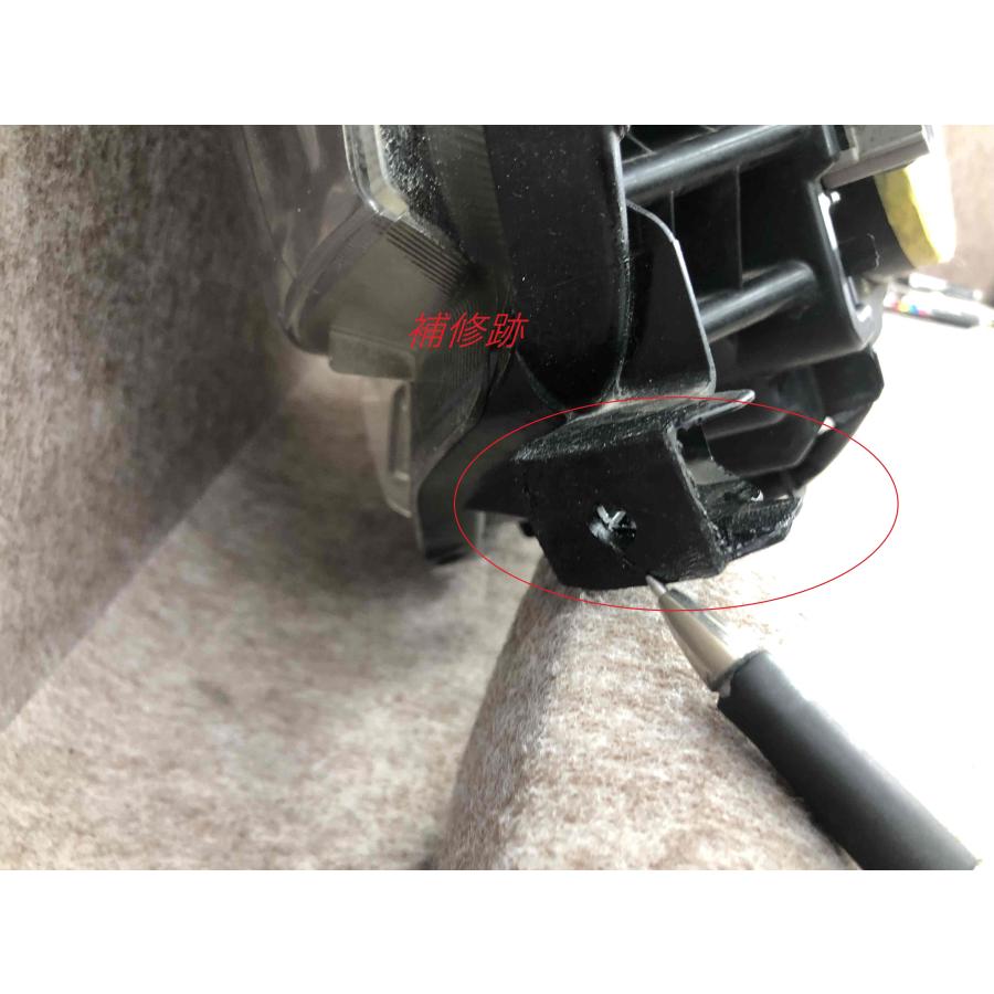 磨き済み ヴェルファイア GGH20W 20 前期 純正 ヘッドライト 左