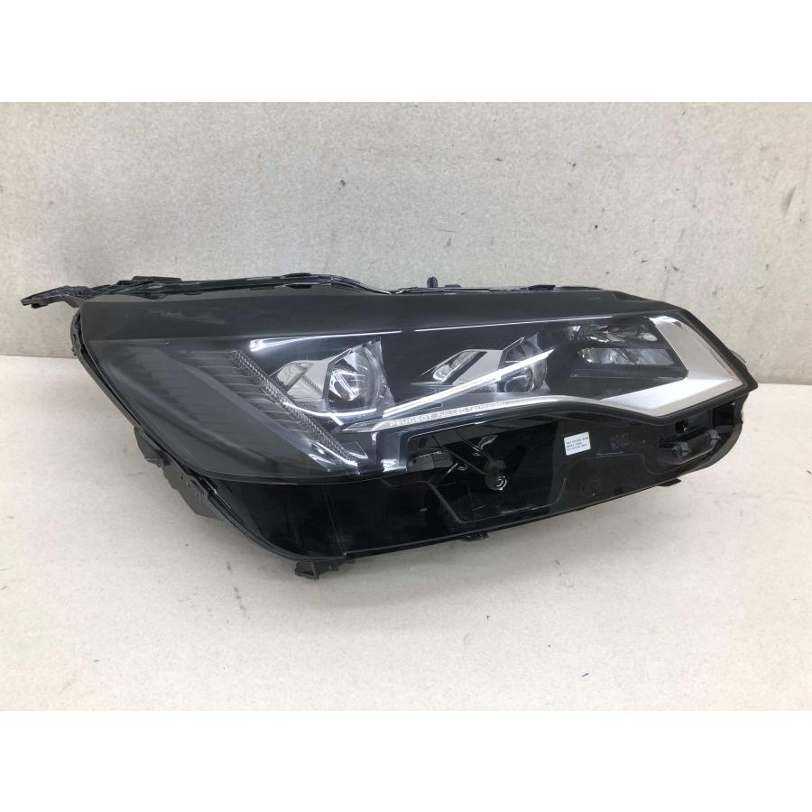 磨き済み プジョー 5008 後期 右ヘッドライト LED 89914262 98 362 307 