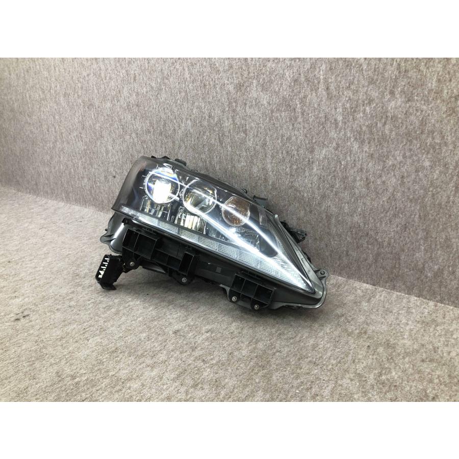 美品 磨き済み レクサス GS GRL10 GRL11 前期 LED 純正 右 ヘッド