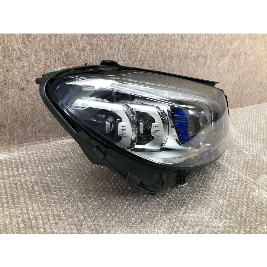 磨き済み ベンツ Cクラス W205 S205 後期 純正 右 LED ヘッド ライト