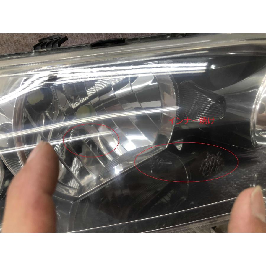 磨き済み トヨタ ウィッシュ 20 ZGE20 後期 純正 右 ヘッドライト HID