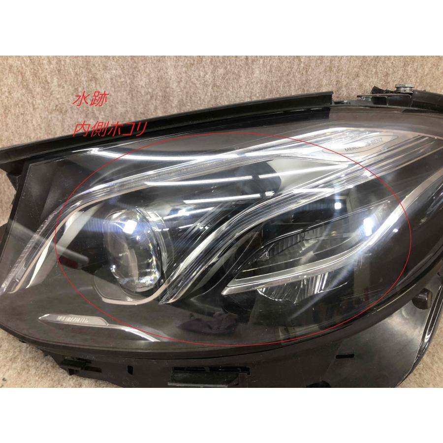 磨き済み ベンツ Eクラス W213 ヘッドライト 左 左側 LED