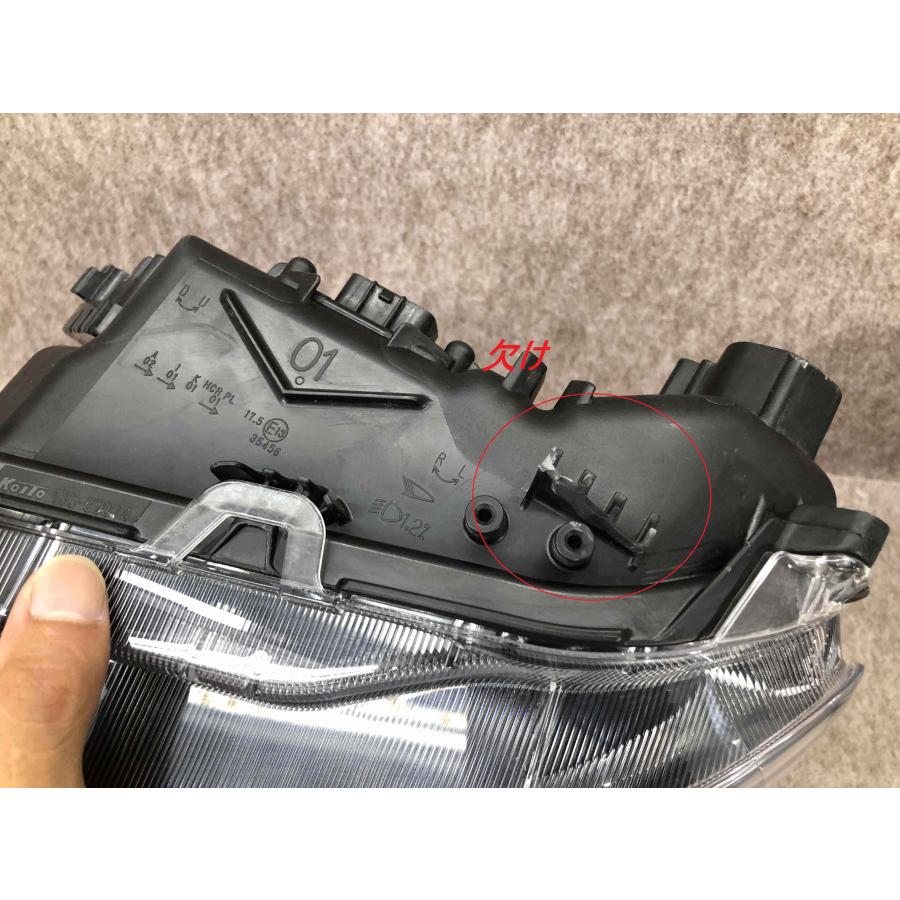 磨き済み LA650S/LA660S タント 純正 左右 ヘッドライト LED KOITO 100