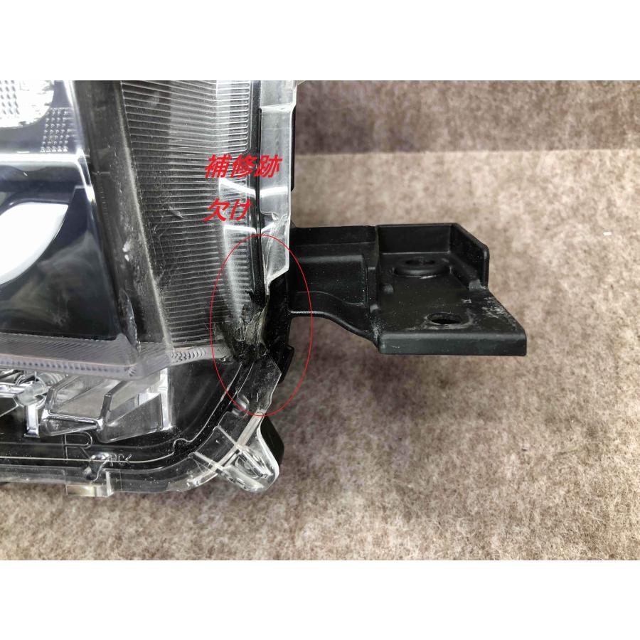 磨き済み LA650S/LA660S タント 純正 左右 ヘッドライト LED KOITO 100