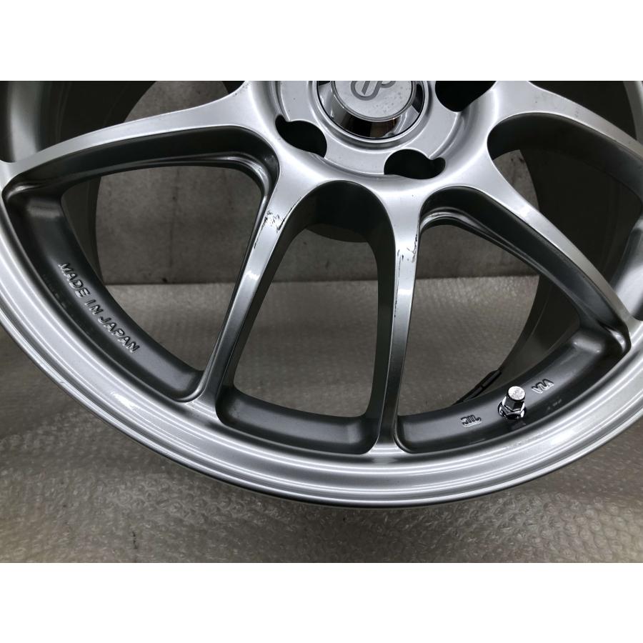 17インチ-5穴-114. 3 タイヤ溝あり 8J+45 2本、8J+35 2本 日本製 エンケイ製 ENKEI（エンケイ） レーシング GTC02 8J-17 5H 114．3