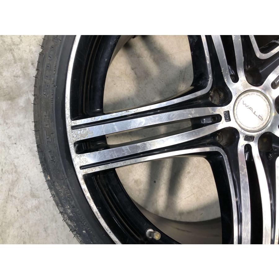 WALDマホラ21インチ ホイールセット MICHELIN タイヤ ヴァルド WALD マホラMAHORA 21インチタイヤホイール4本PCD120