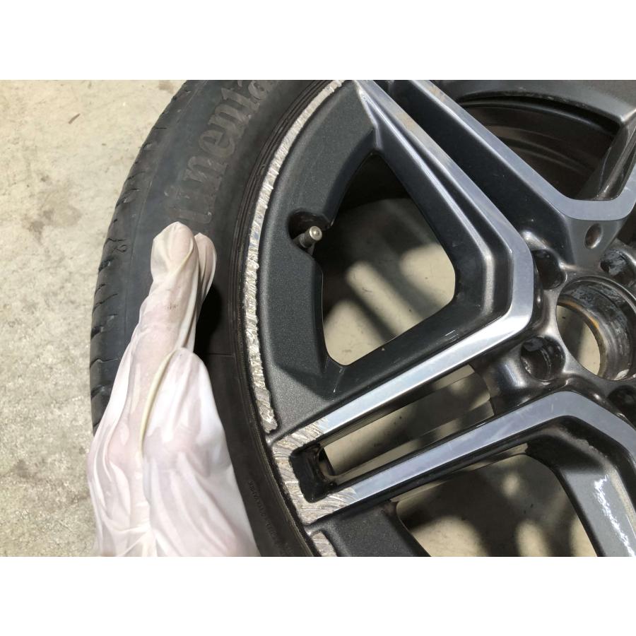 ベンツ Cクラス w205 AMG １８インチ ベンツ Cクラス W205 AMG 純正 18X8.5J +49 PCD112 5穴 A2054019600 18