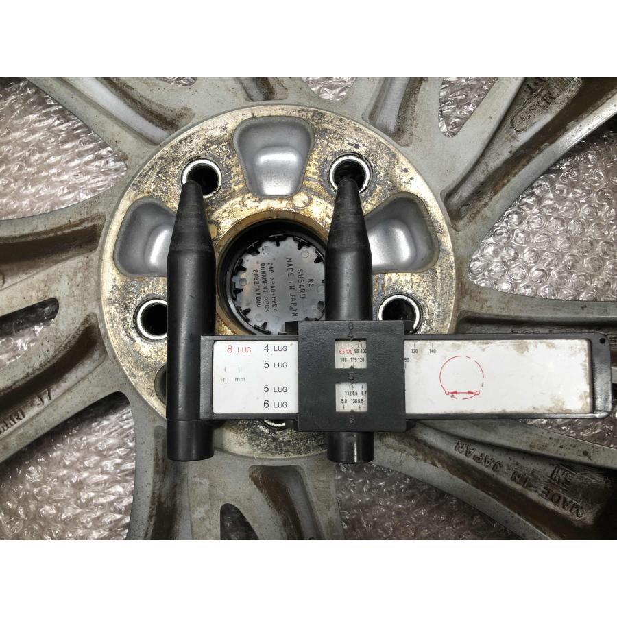 スバル レヴォーグ ホイール 1本 18インチ 7.5J ET55 PCD114.3 : 拓海