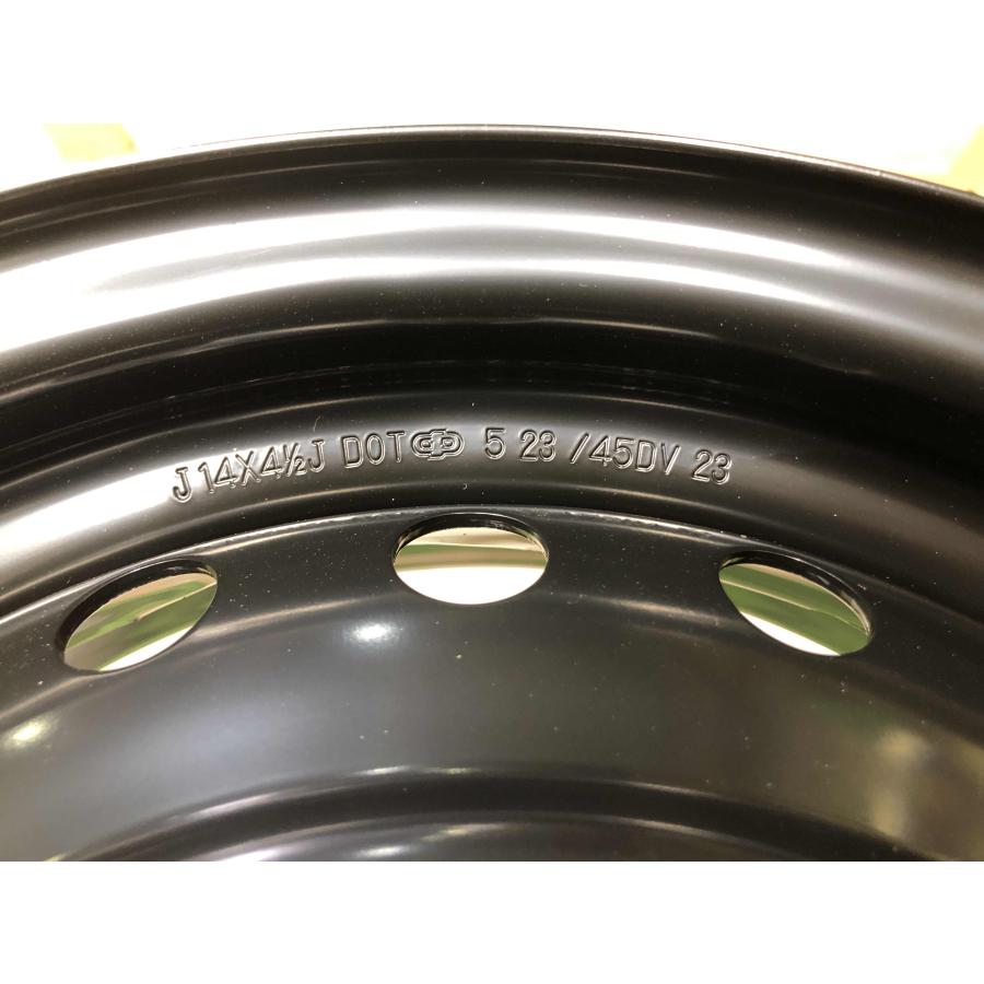 未使用品 LA800S ムーヴキャンバス 純正 スチールホイール 14×4.5J 1本