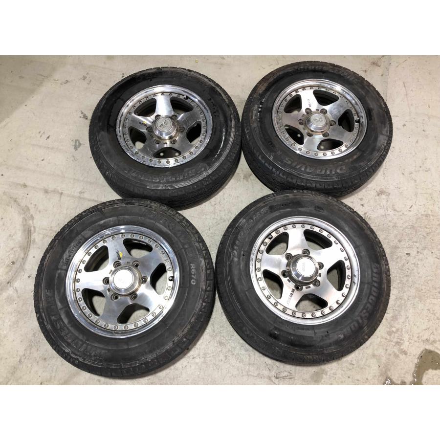 BRIDGESTONE ブリヂストン BERG ベルグ CV928 15インチ 6.5J +30 6穴