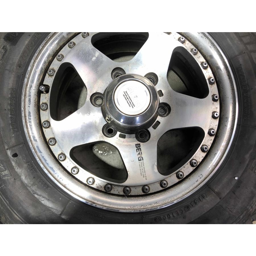 BRIDGESTONE ブリヂストン BERG ベルグ CV928 15インチ 6.5J +30 6穴