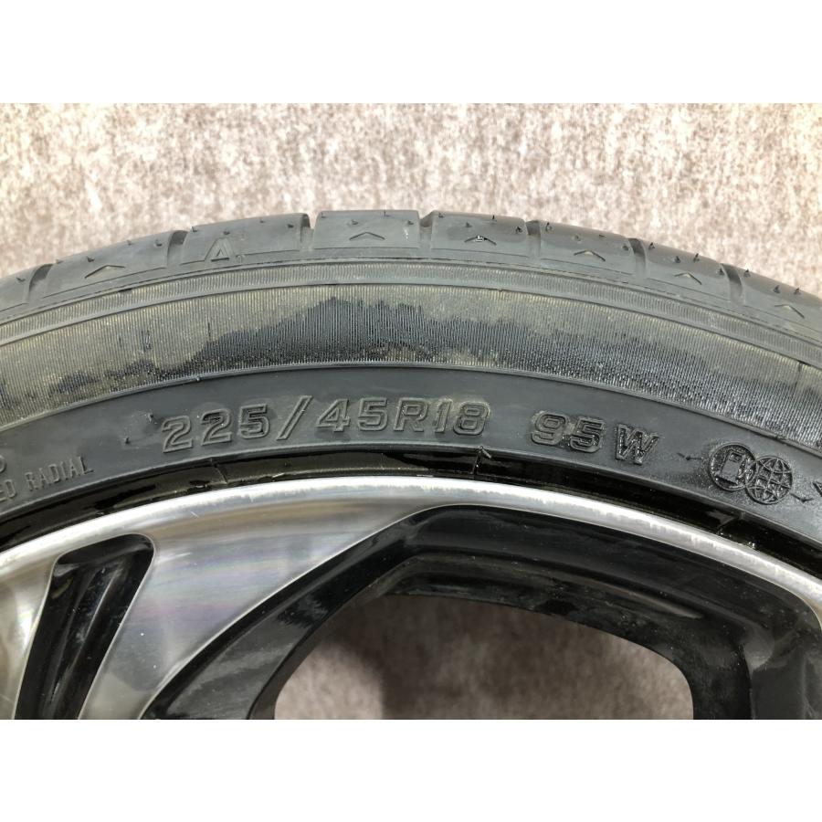 ジェイド FR5 18インチ 純正 ホンダ ジェイド FR5 RS 純正 ホイール タイヤ付 18インチ 7.5J 45 5H