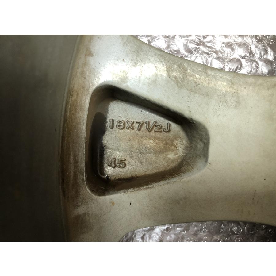 ジェイド FR5 18インチ 純正 ホンダ ジェイド FR5 RS 純正 ホイール タイヤ付 18インチ 7.5J 45 5H