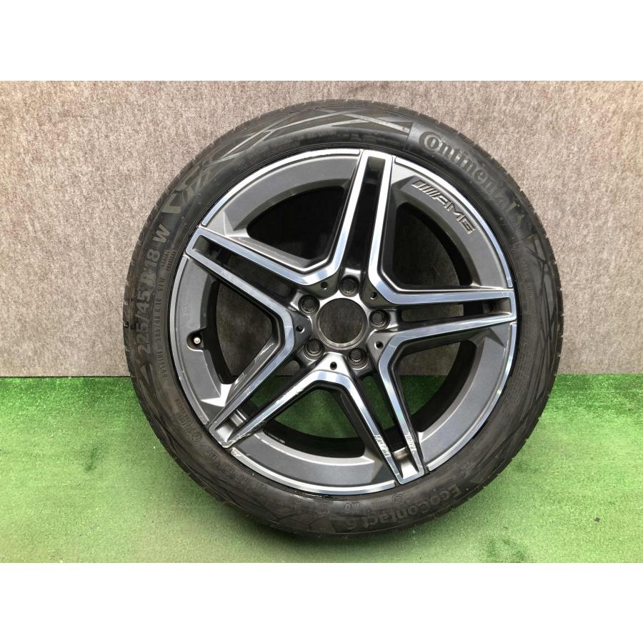 値下げ！ベンツ純正 SLクラス 18インチ AW タイヤ付 4本セット ベンツ Aクラス W177 AMG 純正 ホイール タイヤ付き A1774011500 18