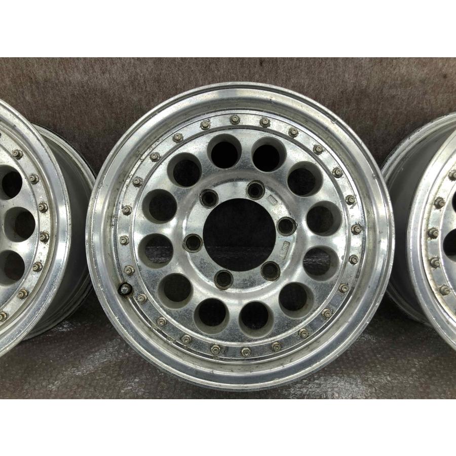 ayさん専用④ 格安出品！レンコンホイール　215/70R15 ハイエース等 ハイエース/デリカ/ジムニー 15インチ/WedsレンコンホイールSET 6J 22