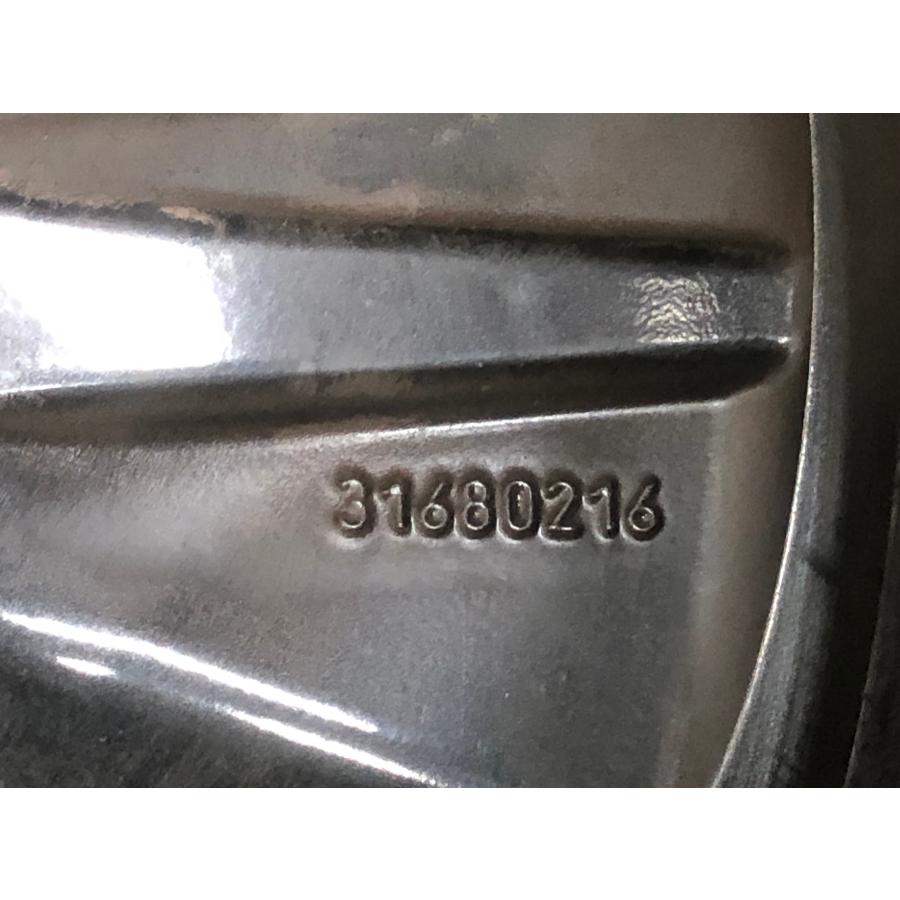 ボルボ XC90 純正 ホイール 19インチ 8J 42.5 5H-108 1本 31680216