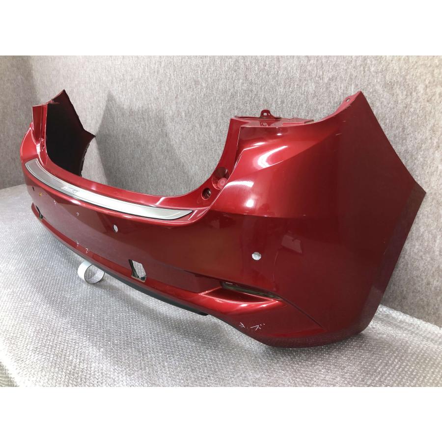 BMEFS アクセラスポーツ リアバンパー ダークブルー (18055) BM5FS BM5AS BMEFS 後期 アクセラスポーツ 純正 リアバンパー B63B
