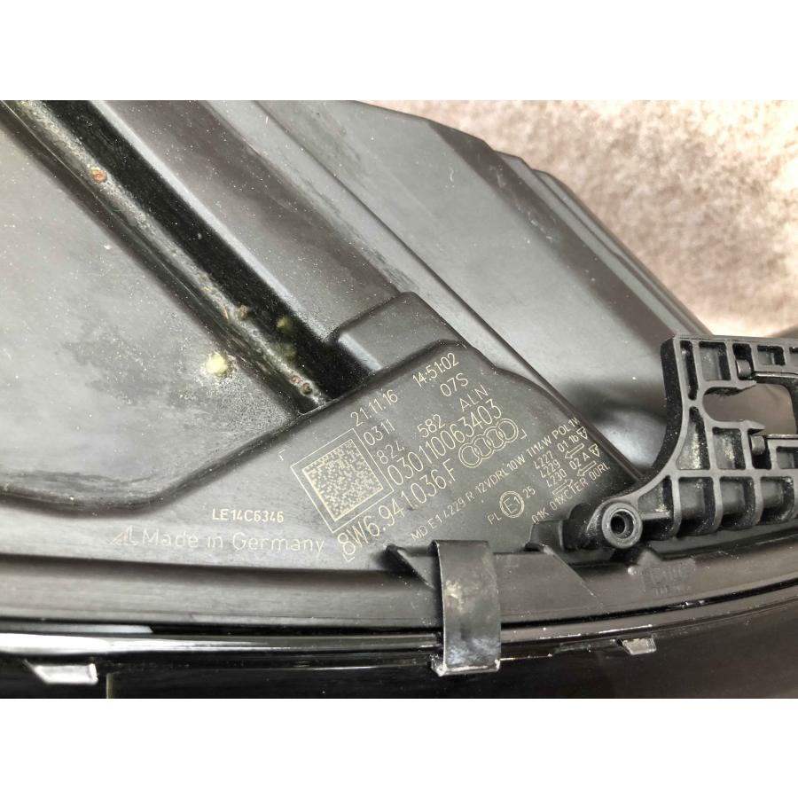 美品 磨き済み Audi アウディ A5 F5 マトリックス ヘッドライト 右 8W6