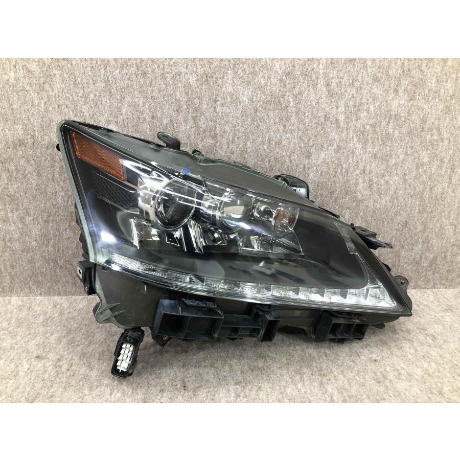 レクサス GS GRL10 3灯式LEDヘッドライト、KOITO 30-386 美品 磨き済み レクサス GS GRL10 GRL11 前期 LED 純正 右 ヘッド