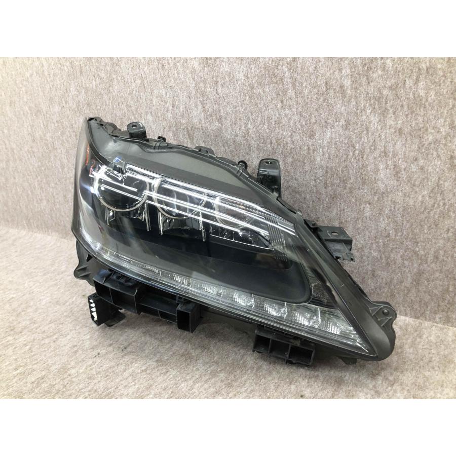 レクサス GS GRL10 3灯式LEDヘッドライト、KOITO 30-386 美品 磨き済み レクサス GS GRL10 GRL11 前期 LED 純正 右 ヘッド