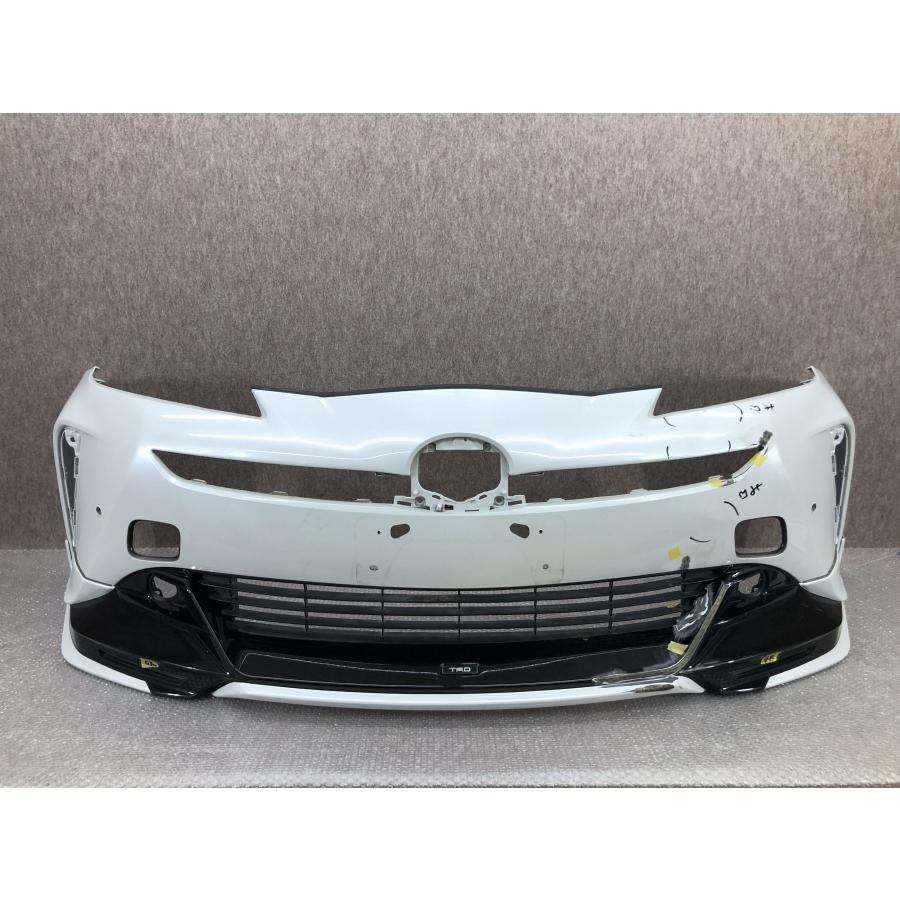 50プリウス フロントバンパー トヨタ プリウス 50系 ZVW50/ZVW51/ZVW55 後期 純正 フロントバンパー