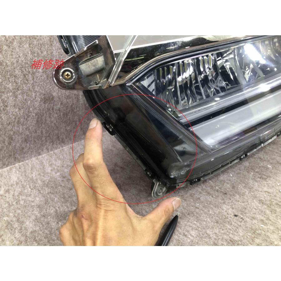 磨き済み オデッセイ RC1 後期 純正 左 ヘッドライト LED STANLEY